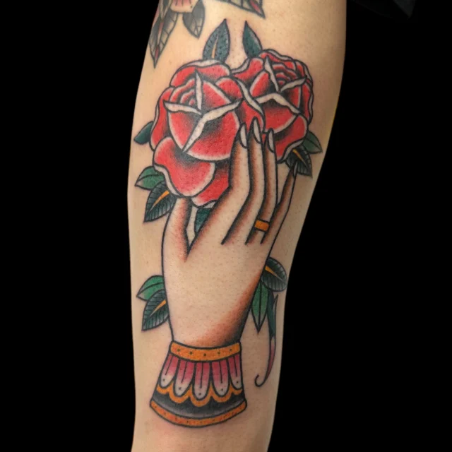 いつもありがとうございます！
引き続きお願い致します🙏

#rosehand 
#rosehandtattoo 
#ローズハンド